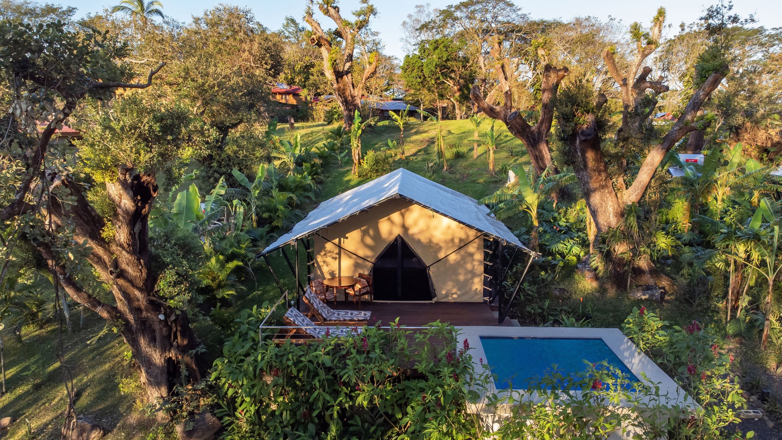 In the shadow of Costa Rica's majestic Rincón de la Vieja volcano, a ...